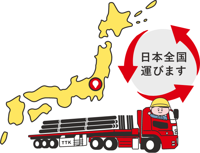 日本全国運びます:イメージ画像