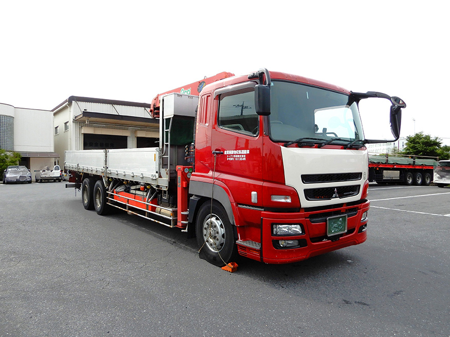 15㌧クレーン高床車