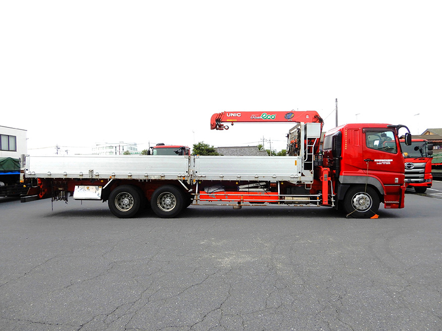 15㌧クレーン高床車