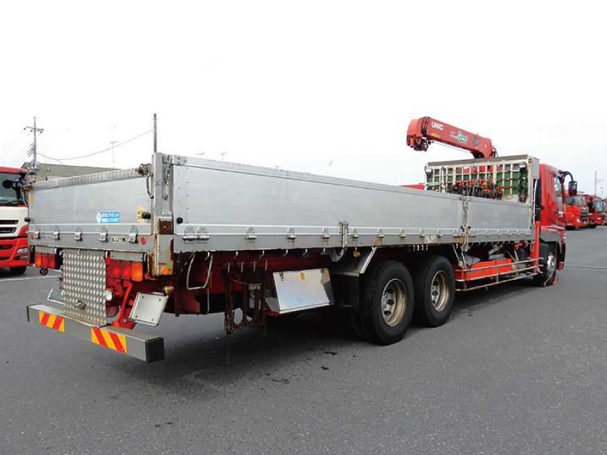 15㌧クレーン高床車