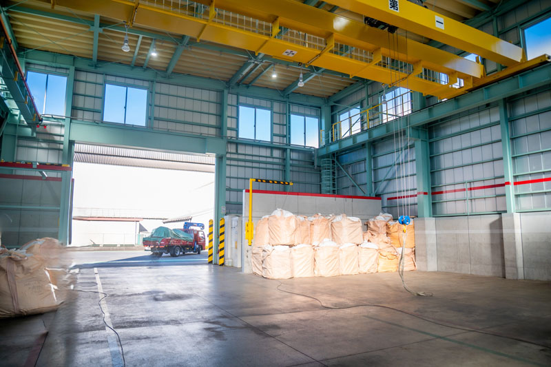 積替保管施設（内部）:画像